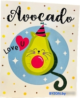 Блокнот Malamalama Avocado Love U Блокнот позитивного настроения 4627131689445 - фото