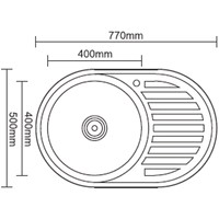 Кухонная мойка Ledeme L67750-6R - фото2