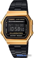 Наручные часы Casio A-168WEGB-1B - фото, картинка Наручные часы Casio A-168WEGB-1B - фото