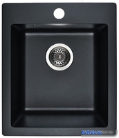 Кухонная мойка Wisent 420-26W (с сифоном GER013) - фото