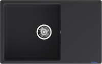 Кухонная мойка GranFest Urban GF-Urban 678L (черный) - фото