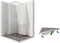 Душевой уголок Ambassador Set 14011103-ST17 - фото