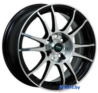 Литые диски Megami MGM-3 15x6" 5x114.3мм DIA 66.1мм ET 43мм BKF - фото, картинка Литые диски Megami MGM-3 15x6" 5x114.3мм DIA 66.1мм ET 43мм BKF - фото