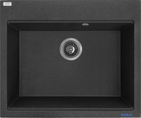 Кухонная мойка Laveo Tau SBT 7106 (черный) - фото