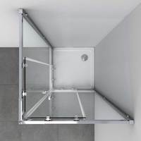 Душевой уголок Vincea Rapid VSS-3R80/90MT (хром/текстурное) - фото2