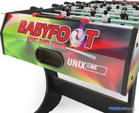 Настольный футбол Unix Line GTSFU122X61CL - фото2, картинка2 Настольный футбол Unix Line GTSFU122X61CL - фото2