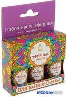 Главбаня Набор эфирных масел Б70401 3x17 мл - фото
