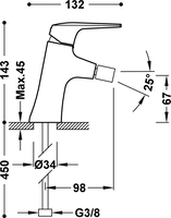 Смеситель Tres Fuji 28112001 - фото2, картинка2 Смеситель Tres Fuji 28112001 - фото2