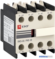 Приставка контактная EKF PROxima ПКЭ-22 2NO+2NC ctr-sc-25 - фото