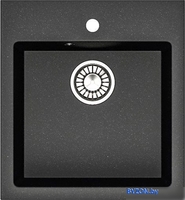 Кухонная мойка MARRBAXX 38/Q4 F038Q004 (черный) - фото