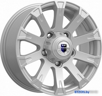 Литые диски K&K Байкал 16x7" 5x139.7мм DIA 98мм ET 35мм Сильвер - фото