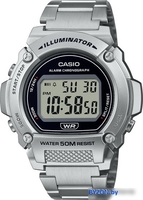 Наручные часы Casio Illuminator W-219HD-1A - фото, картинка Наручные часы Casio Illuminator W-219HD-1A - фото