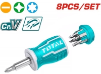 Набор отвертка с битами Total TACSDS0706 (8 предметов) - фото