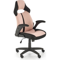 Кресло Halmar Bloom (розовый/черный) - фото