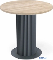 Кухонный стол Sheffilton SHT-TU69/TT 80 ЛДСП (антрацит/дуб сонома) - фото