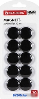 Набор магнитов BRAUBERG Black&White 237466 (10шт) - фото