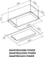 Кухонная вытяжка Meferi SMARTBOX45IX Power - фото2