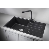 Кухонная мойка Granula GR-8601 (черный) - фото2