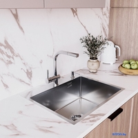 Кухонная мойка Lanilia Evier 60.1 Inox - фото2