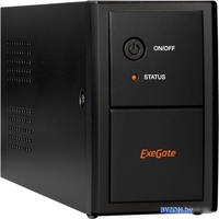 Источник бесперебойного питания ExeGate SpecialPro UNB-600.LED.AVR.2SH EP285603RUS - фото