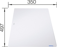 Кухонная мойка Blanco Axia III 45 S-F 525842 (черный, стеклянная доска) - фото2