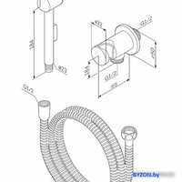 Гигиенический душ AM.PM F0202100 - фото2