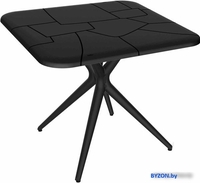 Кухонный стол Sheffilton SHT-TU30/TT30 (черный) - фото