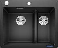 Кухонная мойка Blanco Pleon 6 Split 523696 (антрацит) - фото