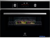 Электрический духовой шкаф Electrolux CombiQuick 600 EVL6E49X - фото