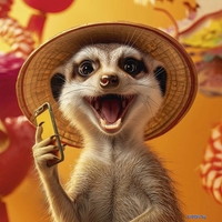 Алмазная мозаика Феникс+ Веселый сурикат 70834 - фото