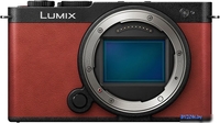 Беззеркальный фотоаппарат Panasonic Lumix S9 Body (красный) - фото