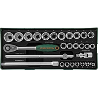 Универсальный набор инструментов Jonnesway S04H4728SP (28 предметов) - фото