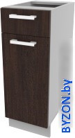 Шкаф напольный Интерлиния Компо НШ30рш1 (дуб венге) - фото
