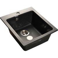 Кухонная мойка GranFest Practic GF-P505 (черный) - фото