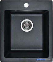 Кухонная мойка Wisent 420-25W (с сифоном GER013) - фото