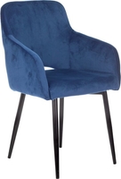 Стул Бюрократ CH-380F (сапфировый Italia 17/черный) - фото