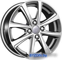 Литые диски Carwel Акуш 15x6" 4x100мм DIA 60.1мм ET 37мм SL - фото