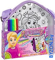 Набор для создания поделок/игрушек Bondibon Сумка для раскрашивания. Принцесса ВВ3054 - фото