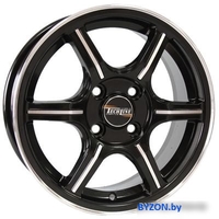 Литые диски TechLine 433 14x5.5" 4x98мм DIA 58.6мм ET 38мм BD - фото