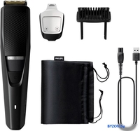 Триммер для бороды и усов Philips Beardtrimmer series 3000 BT3441/30 - фото, картинка Триммер для бороды и усов Philips Beardtrimmer series 3000 BT3441/30 - фото