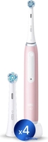 Электрическая зубная щетка Oral-B iO 3 (с насадкой Ultimate Clean 4 шт, розовый) - фото