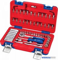 Универсальный набор инструментов Мастак 01-057C (57 предметов) - фото