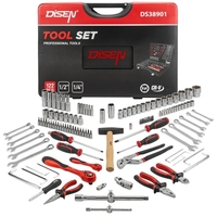 Универсальный набор инструментов Disen DS38901 (122 предмета) - фото