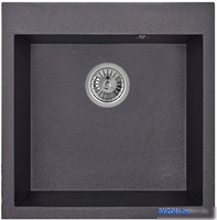 Кухонная мойка Granula 5102 (черный) - фото