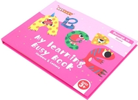 Книга издательства Darvish Книга с липучками. Цифры и буквы - фото2