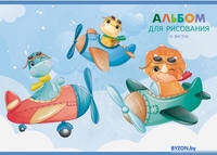 Альбом для рисования Listoff Полёт (10 л) - фото