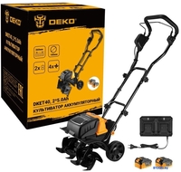 Мотокультиватор аккумуляторный Deko DKET40 085-2023 (с 2-мя АКБ) - фото, картинка Мотокультиватор аккумуляторный Deko DKET40 085-2023 (с 2-мя АКБ) - фото