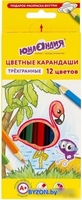 Набор цветных карандашей Юнландия Экзотика 181647 (12 цв) - фото