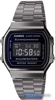 Наручные часы Casio Illuminator A168WEGG-1B - фото, картинка Наручные часы Casio Illuminator A168WEGG-1B - фото
