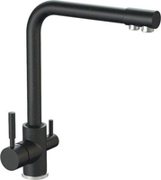 Смеситель MARRBAXX Карельский камень КМ006/Q4 (черный) - фото